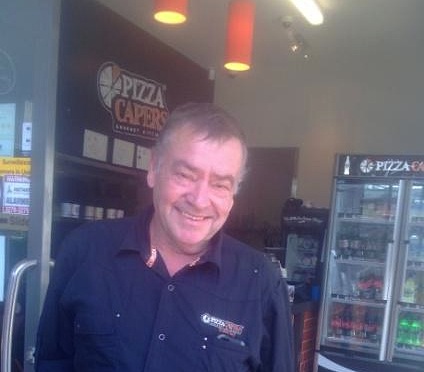 Dave Elliott at Pizza Capers Wynnum